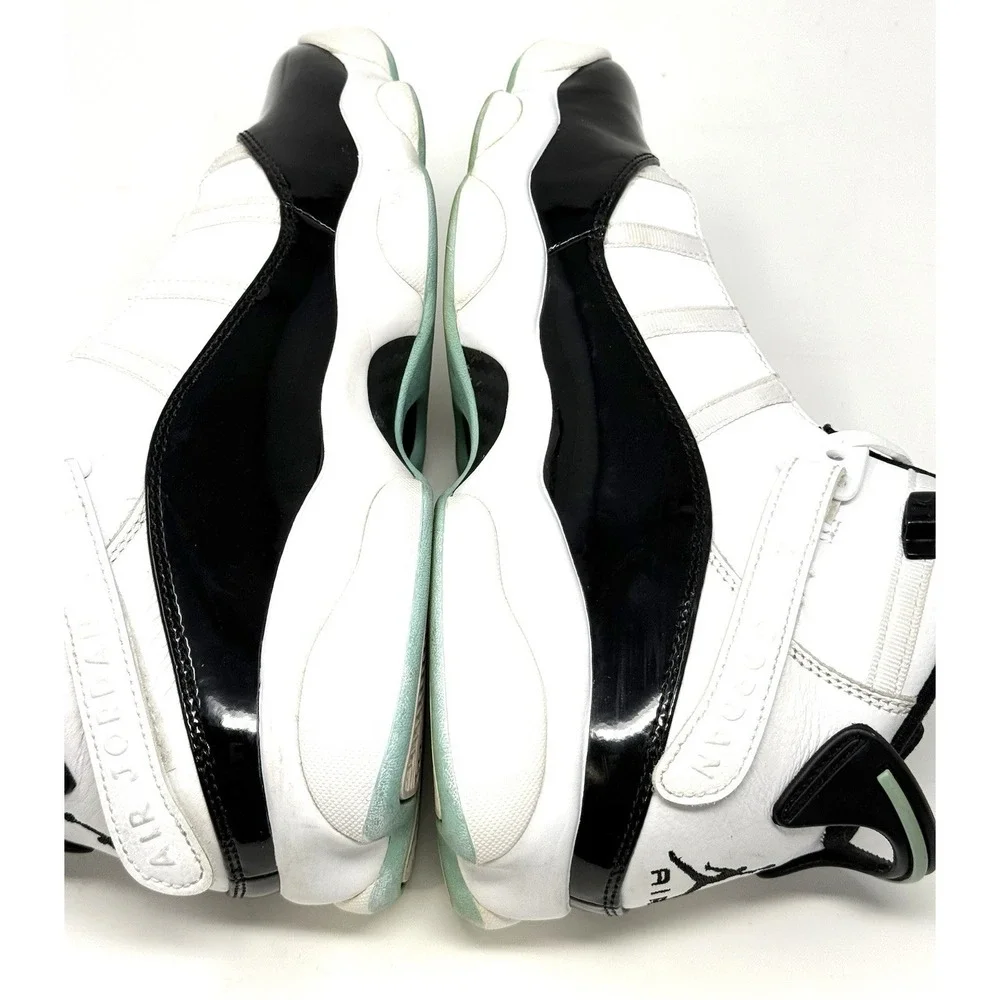 Nike Air Jordan 6 Ring White Black Aqua Men's 322992-115 Basketball Shoe Sz 10.5 - Picture 12 of 16